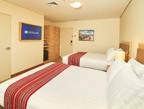 Habitación Estándar Twin Bed  ESTELAR San Isidro Perú - Lima Habitación Estándar Twin Bed  ESTELAR San Isidro Perú - Lima